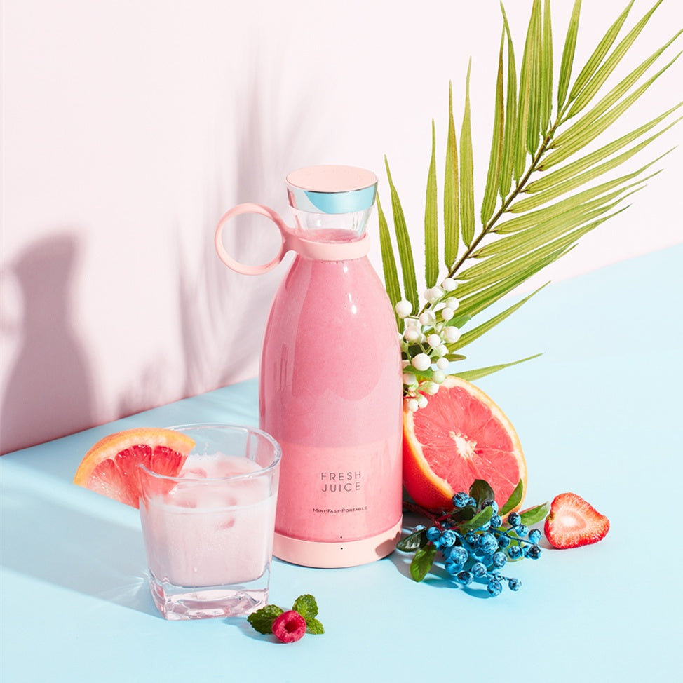 "Freshness Anywhere: ৩৫০ মিলি পোর্টেবল ইলেকট্রিক জুসার ও রিচার্জেবল ব্লেন্ডার"